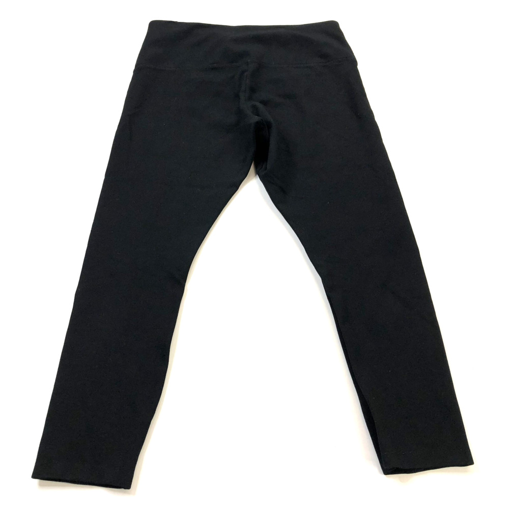 Lysse Large (Fits 28W 23L) Athleisure Pull On Mid Rise Legging Pants Black